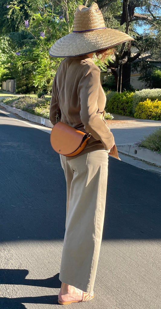 Hermann Oak Half Moon Bag