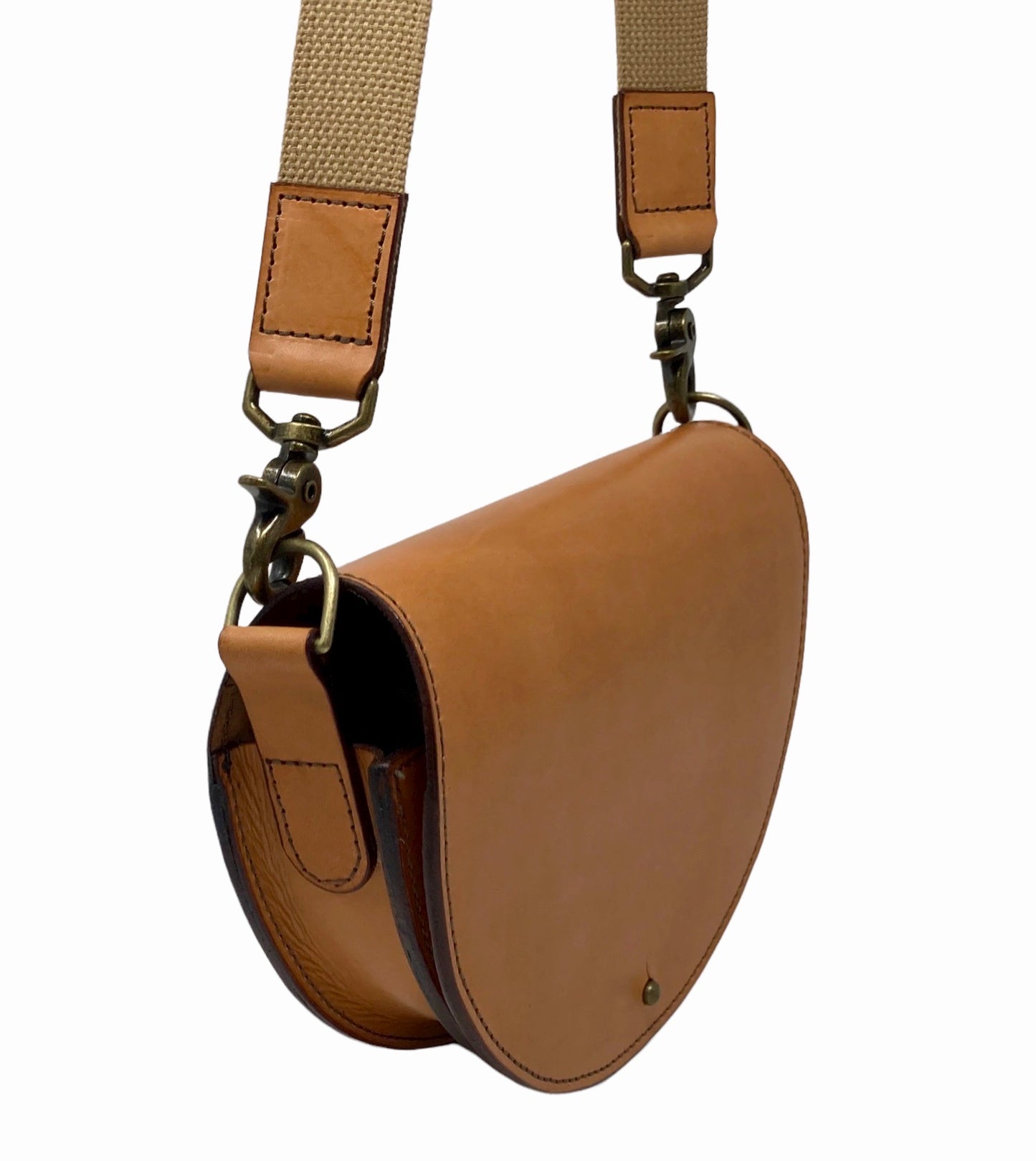 Hermann Oak Half Moon Bag