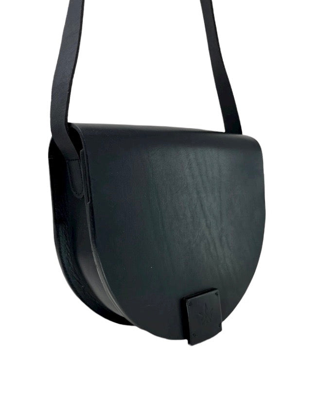 Black Half Moon Bag