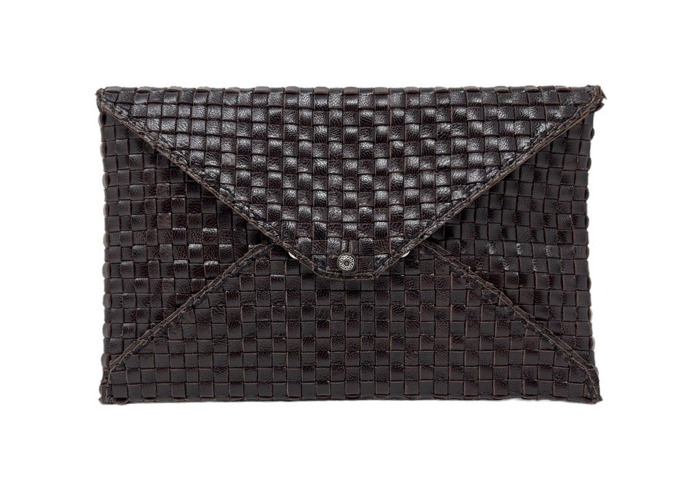 Woven Goatskin Envelope