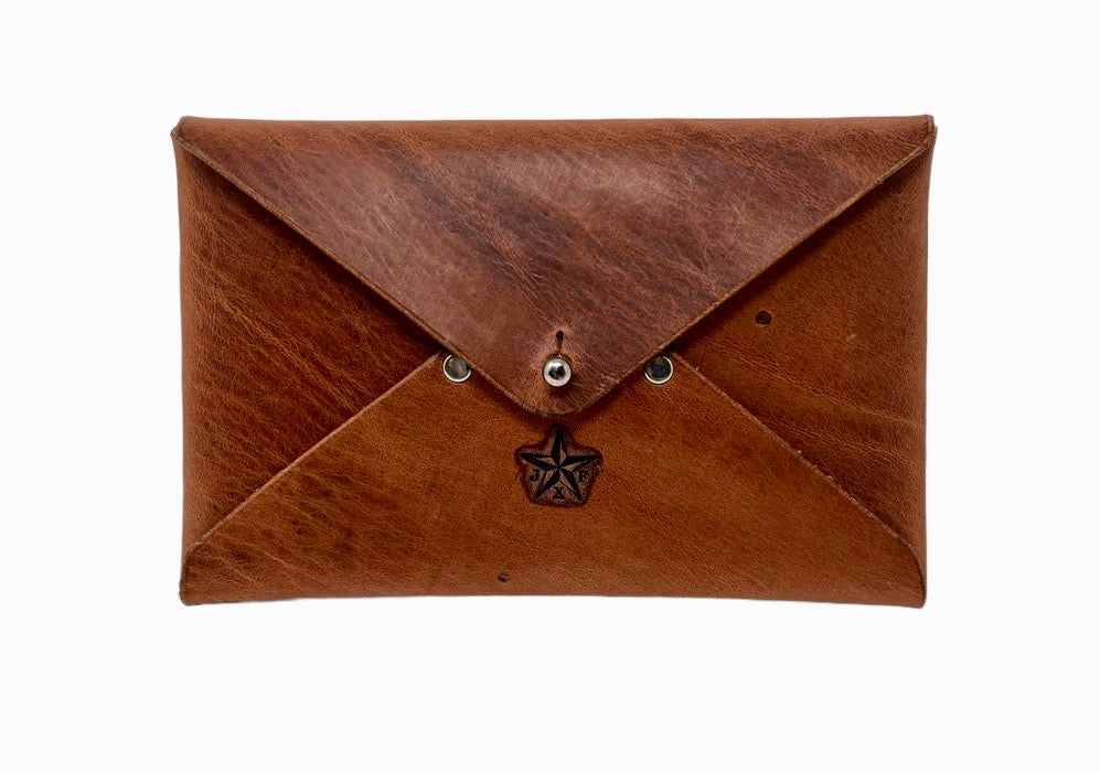 Hermann Oak Harness Leather Envelope