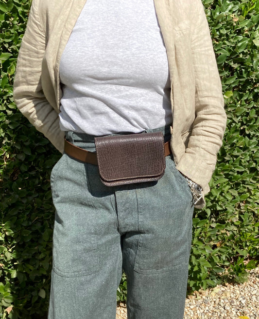 Sharkskin Belt Bag