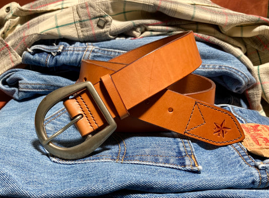 Hermann Oak Bridle Leather Belt