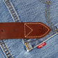 Burgundy Leather Belt