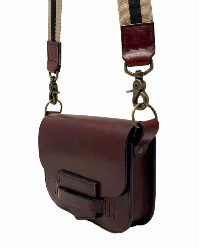 Burgundy Slot Bag