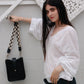 Classic Black Two-Pocket Bag