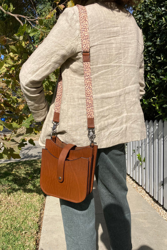 Classic Brown Two-Pocket Bag