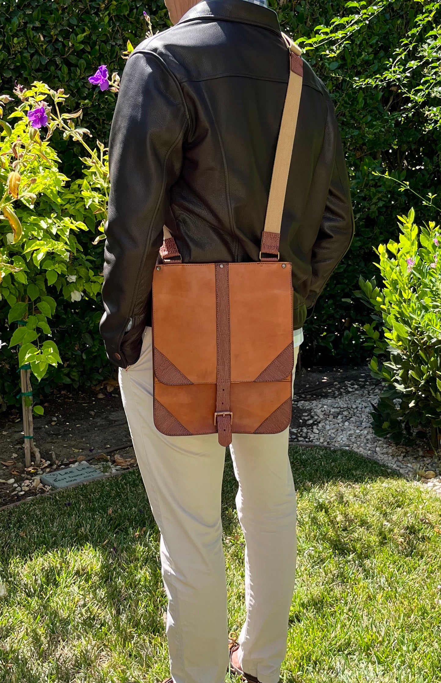 Hermann Oak Messenger Bag