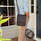 Italian Leather Messenger Bag