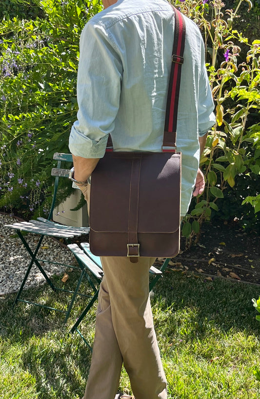 Brown Messenger Bag