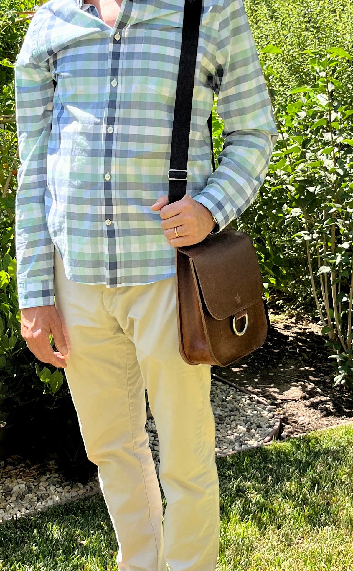 Oil Tan Messenger Bag