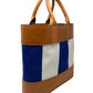 Striped Canvas Tote Bag