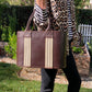 Brown Leather Tote Bag