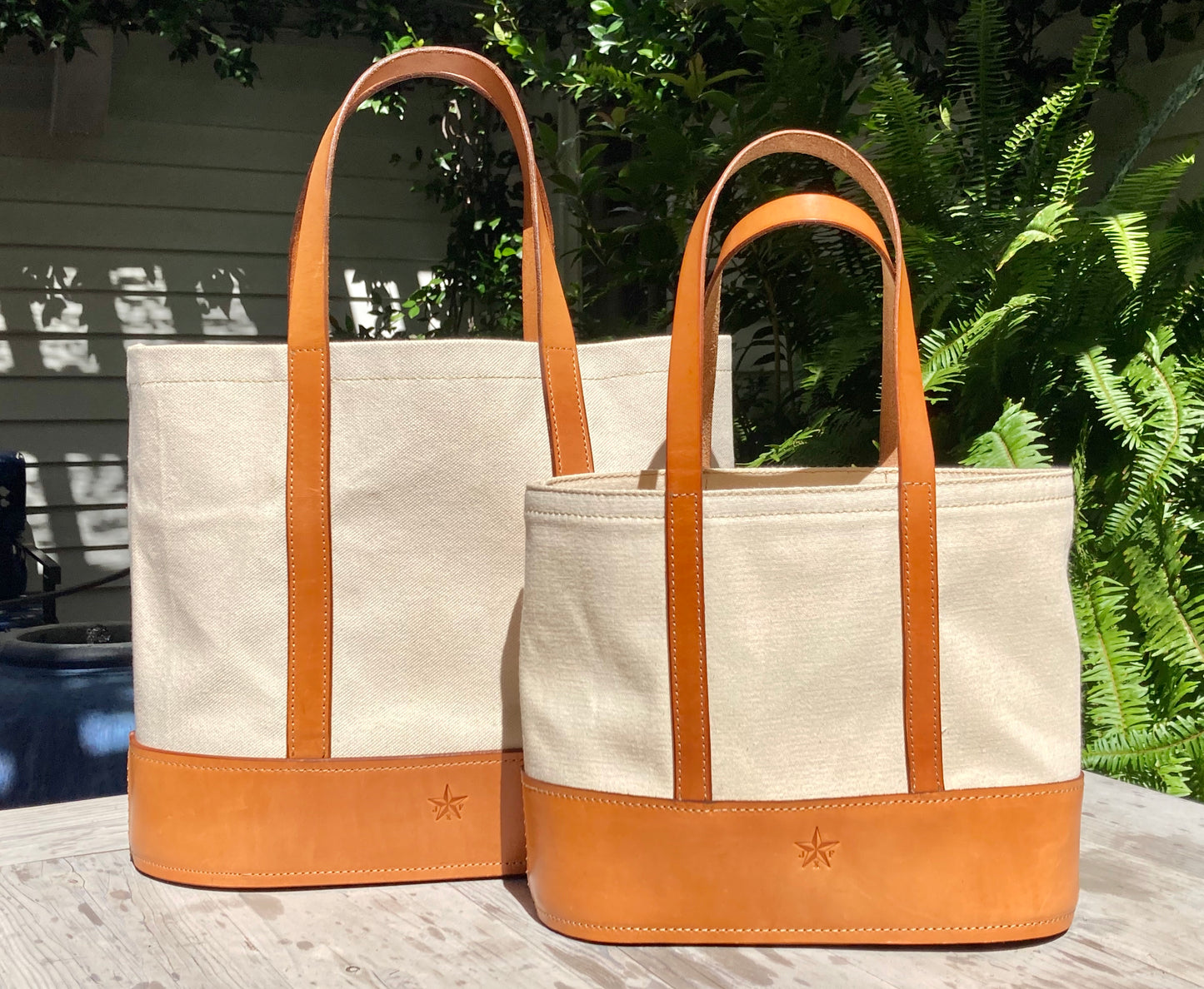 Custom Leather Tote Bags