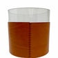 Hermann Oak Leather Covered Vase 2