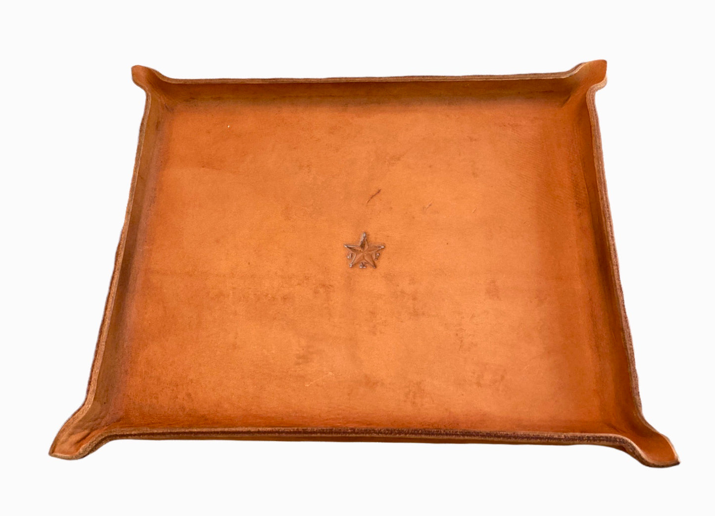 Harness Leather Valet Tray