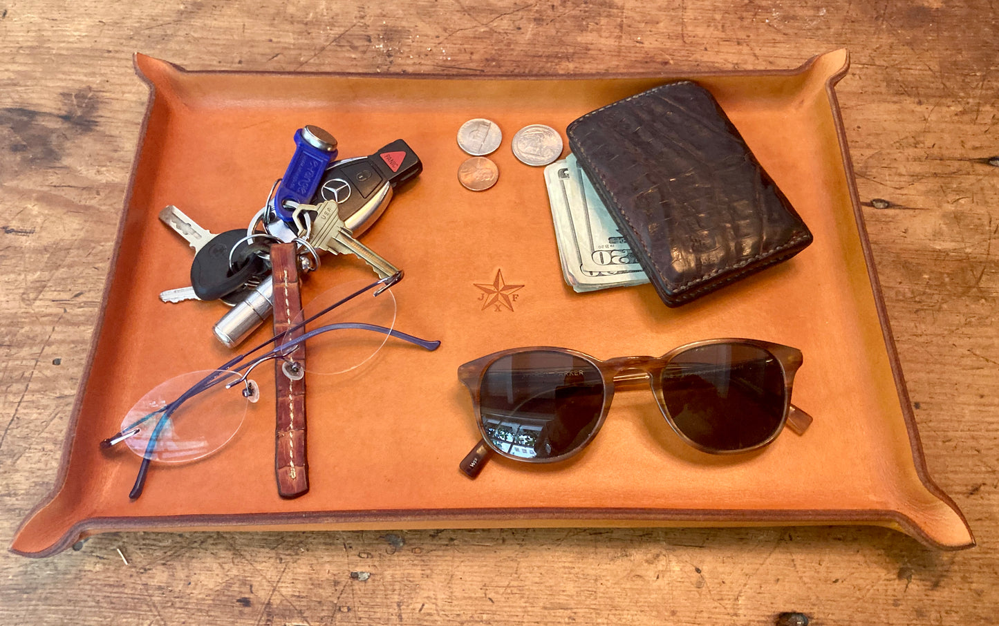 Hermann Oak Valet Tray