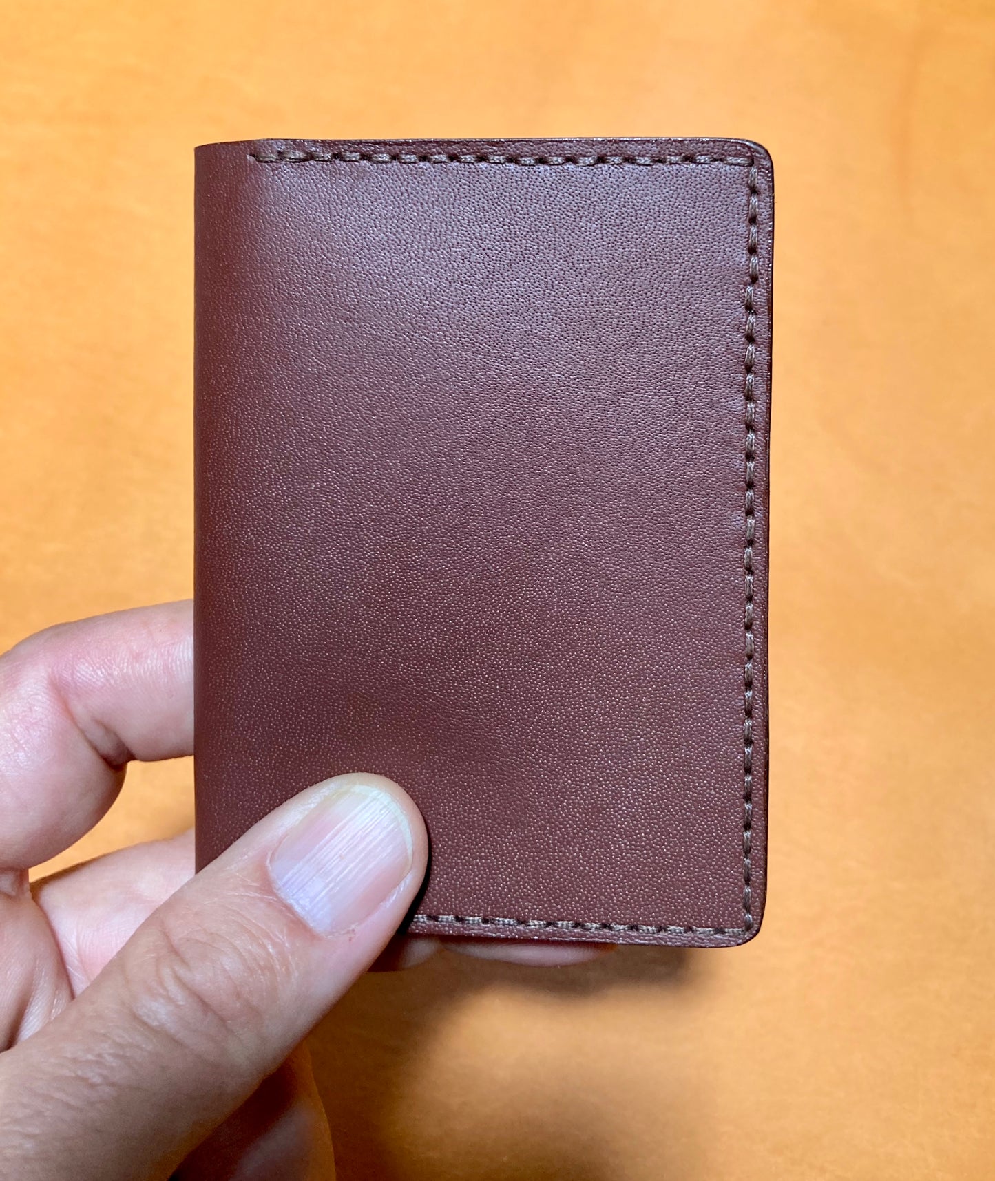 Dark Brown Kangaroo Wallet