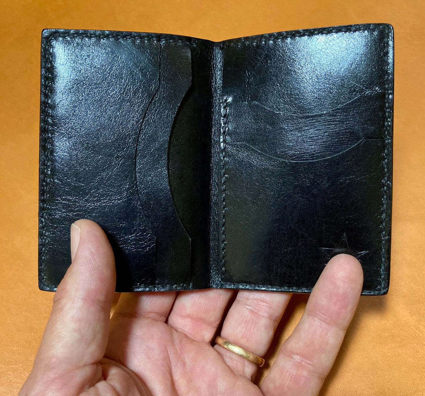 Black Stingray Wallet