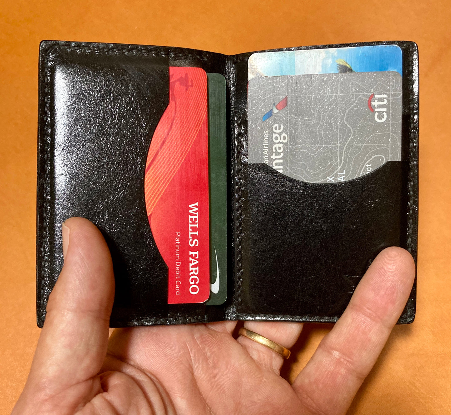 Black Stingray Wallet