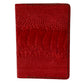 Red Ostrich Wallet