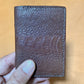 Hand-Dyed Ostrich Leg Wallet