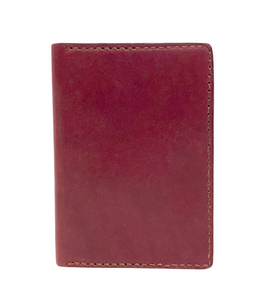 Burgundy Kangaroo Wallet