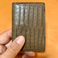 Green Alligator Wallet