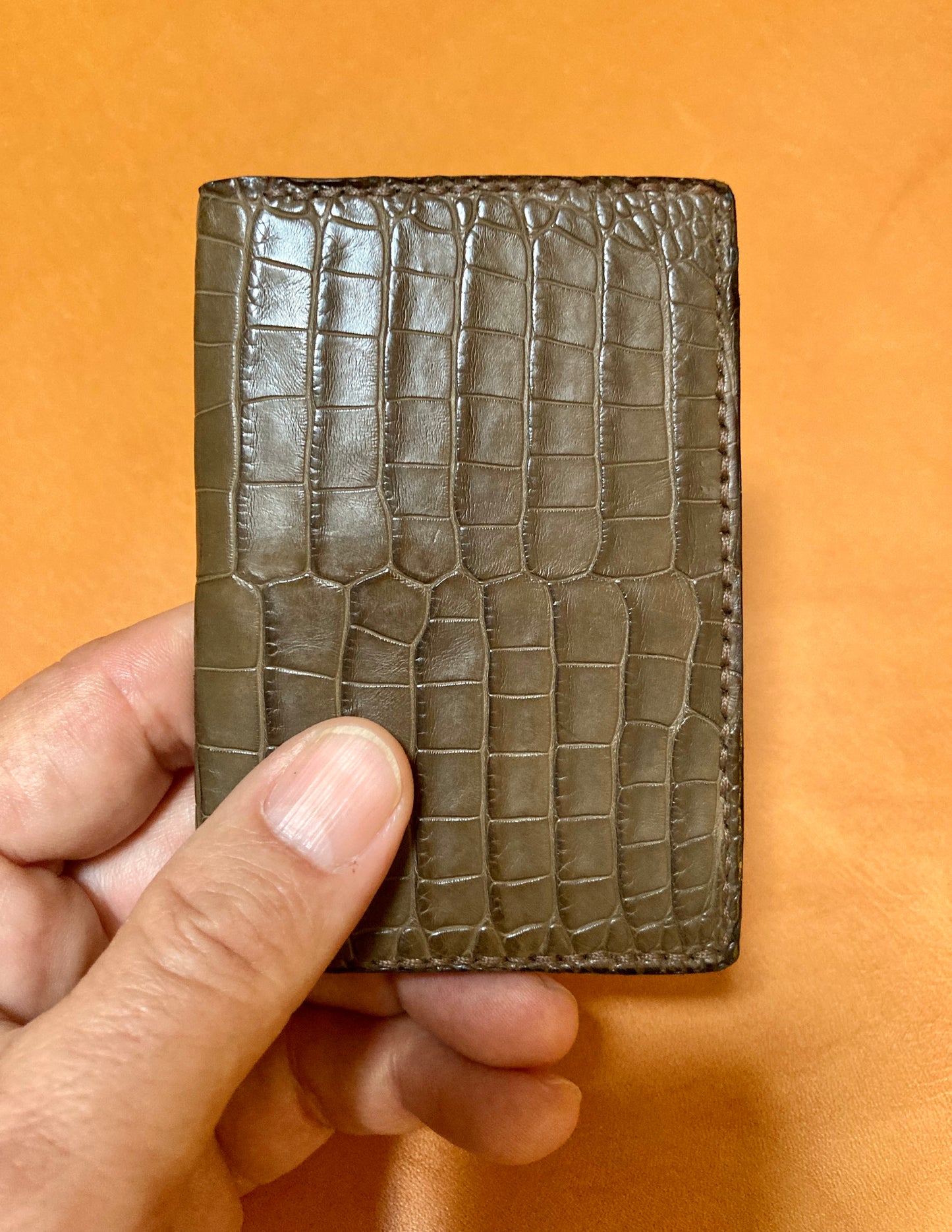 Green Alligator Wallet