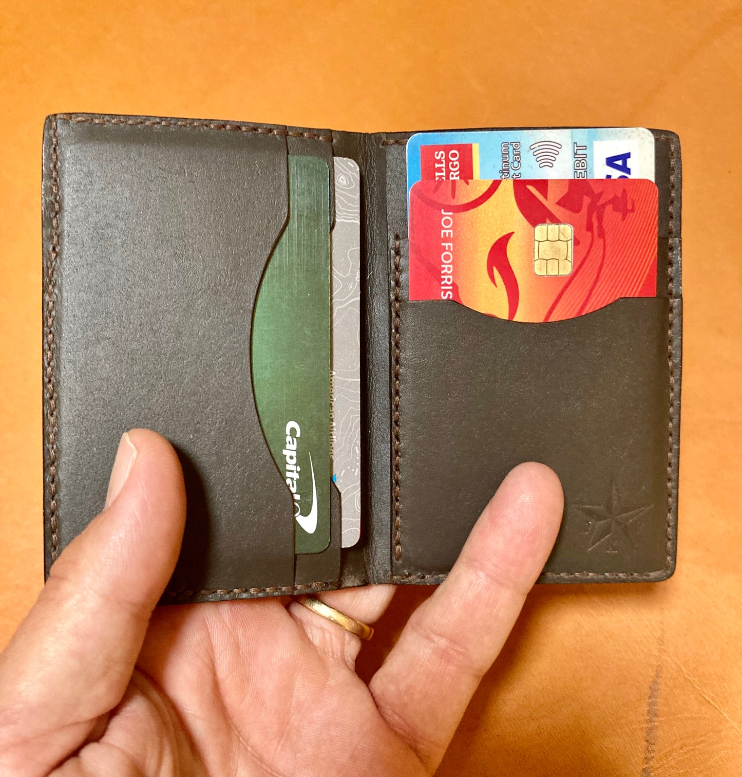 Green Alligator Wallet