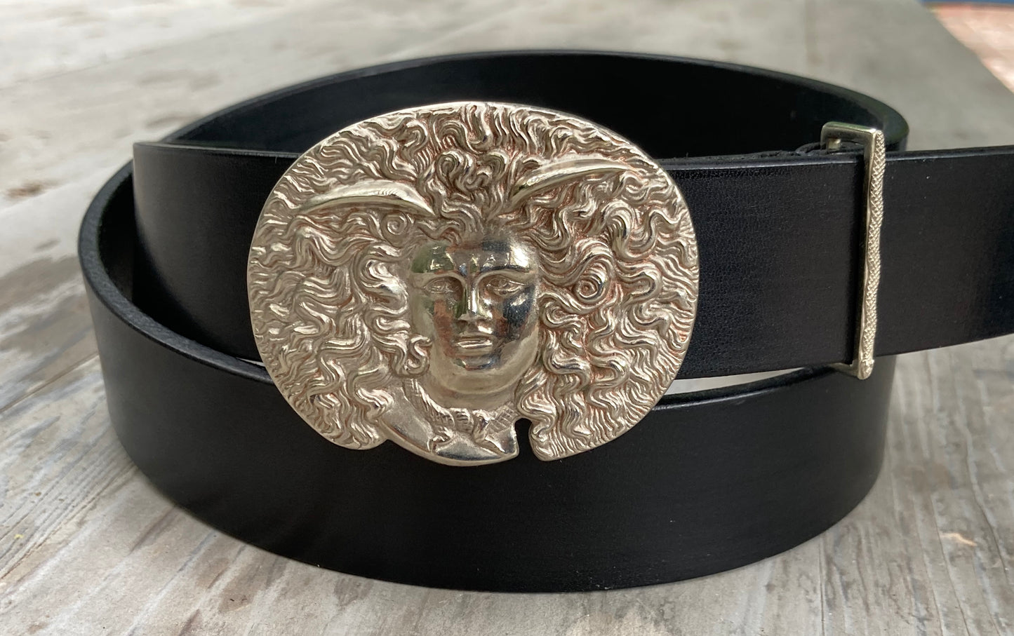 Medusa Buckle Belt